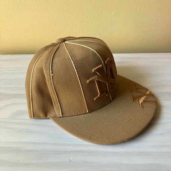 KBETHOS Gold NY New York Embroidered Hip Hop Hat - Picture 12 of 16